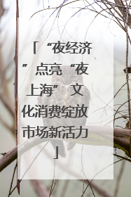 “夜经济”点亮“夜上海” 文化消费绽放市场新活力