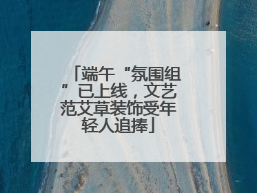 端午“氛围组”已上线，文艺范艾草装饰受年轻人追捧