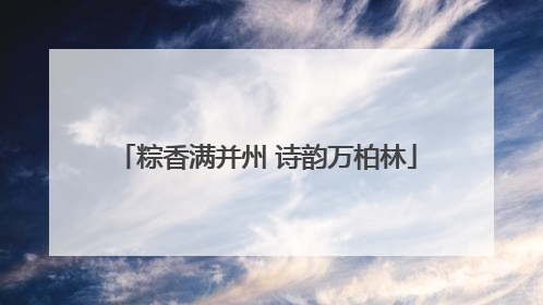 粽香满并州 诗韵万柏林