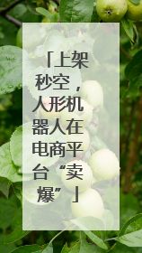 上架秒空，人形机器人在电商平台“卖爆”