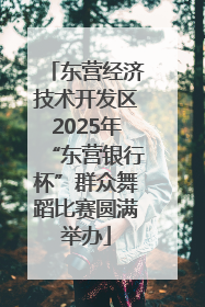 东营经济技术开发区2025年“东营银行杯”群众舞蹈比赛圆满举办