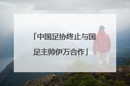 中国足协终止与国足主帅伊万合作