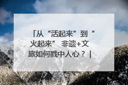 从“活起来”到“火起来” 非遗+文旅如何戳中人心？｜文旅融合看四川
