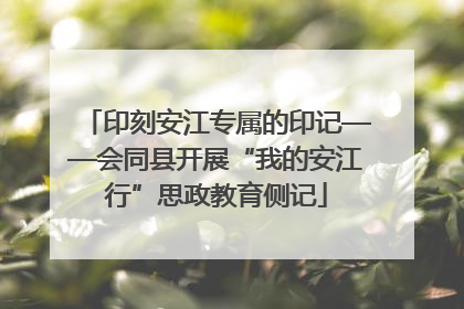 印刻安江专属的印记——会同县开展“我的安江行”思政教育侧记