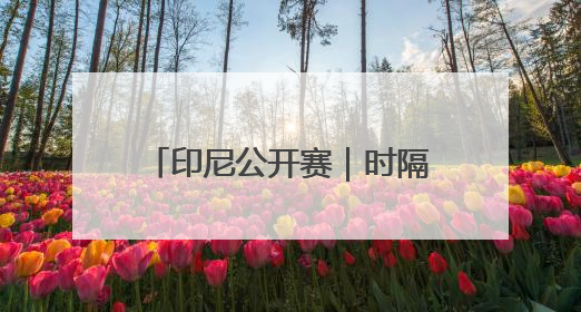 印尼公开赛｜时隔8年再夺女双冠军，国羽一金一银收官