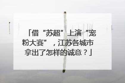 借“苏超”上演“宠粉大赛”，江苏各城市拿出了怎样的诚意？