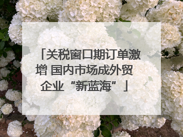 关税窗口期订单激增 国内市场成外贸企业“新蓝海”