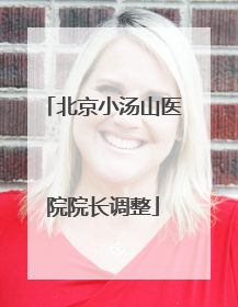 北京小汤山医院院长调整