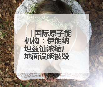 国际原子能机构：伊朗纳坦兹铀浓缩厂地面设施被毁，离心机可能已受损
