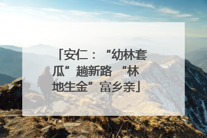 安仁：“幼林套瓜”趟新路 “林地生金”富乡亲