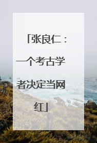 张良仁：一个考古学者决定当网红