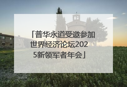 普华永道受邀参加世界经济论坛2025新领军者年会