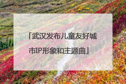 武汉发布儿童友好城市IP形象和主题曲