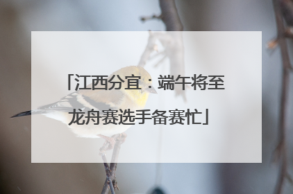 江西分宜：端午将至 龙舟赛选手备赛忙