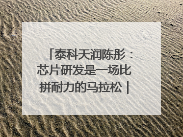 泰科天润陈彤：芯片研发是一场比拼耐力的马拉松｜湘商，向上⑤