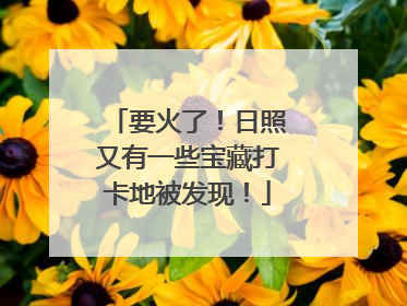 要火了！日照又有一些宝藏打卡地被发现！