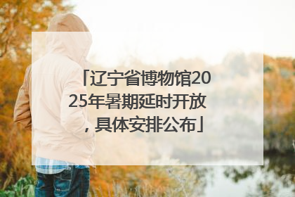 辽宁省博物馆2025年暑期延时开放，具体安排公布