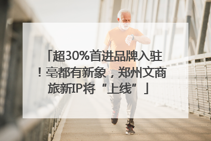 超30%首进品牌入驻！亳都有新象，郑州文商旅新IP将“上线”