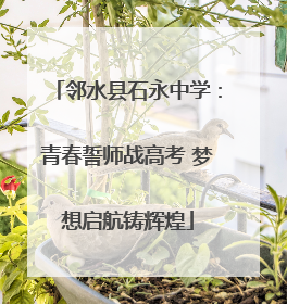 邻水县石永中学：青春誓师战高考 梦想启航铸辉煌