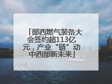 郧西燃气装备大会签约超113亿元，产业“链”动中西部新未来