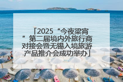2025“今夜梁宵”第二届境内外旅行商对接会暨无锡入境旅游产品推介会成功举办