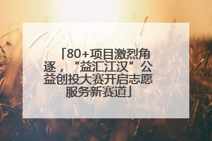 80+项目激烈角逐，“益汇江汉”公益创投大赛开启志愿服务新赛道