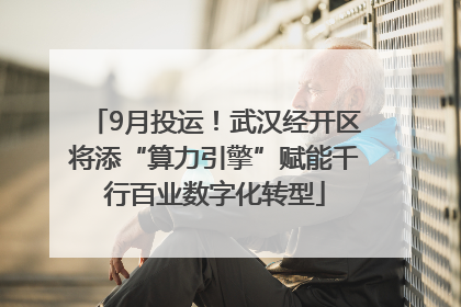 9月投运！武汉经开区将添“算力引擎”赋能千行百业数字化转型
