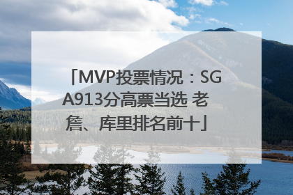 MVP投票情况：SGA913分高票当选 老詹、库里排名前十